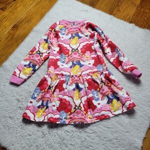 Cath Kidston x Care Bears Girls Dress Size 7-8 100% Cotton